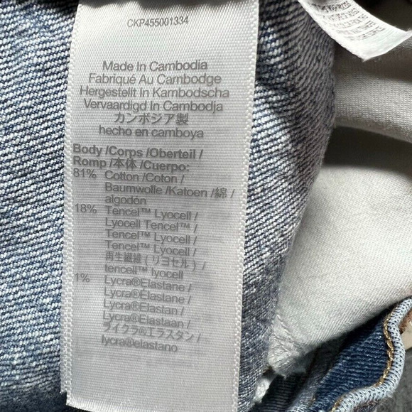 Madewell The High-Rise Slim Boyjean‎ Size 24 - Picture 7 of 7